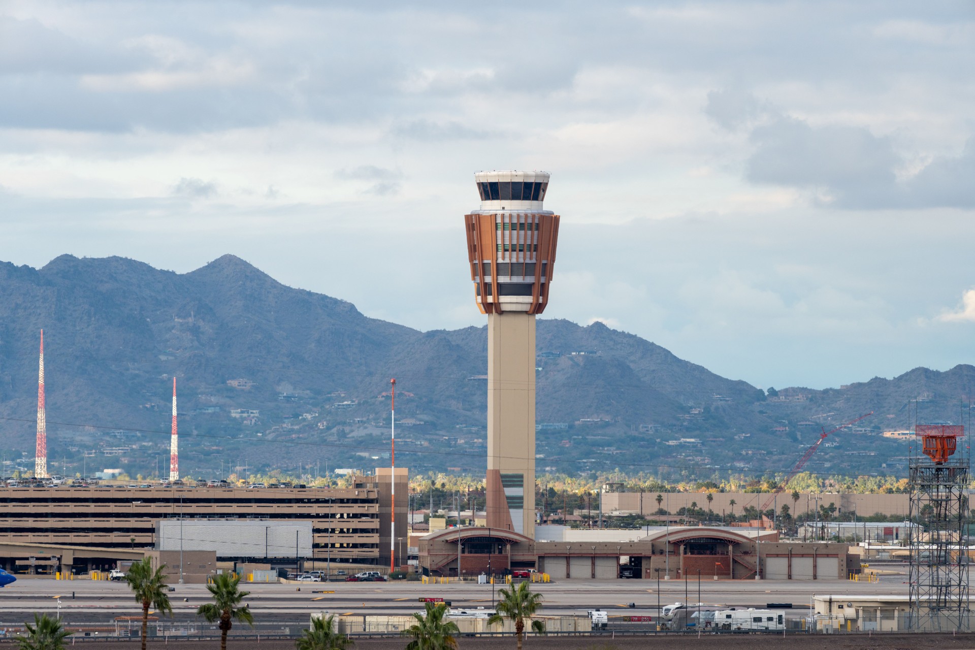 Air Traffic Control tower at Phoenix Sky Harbor International Airport
